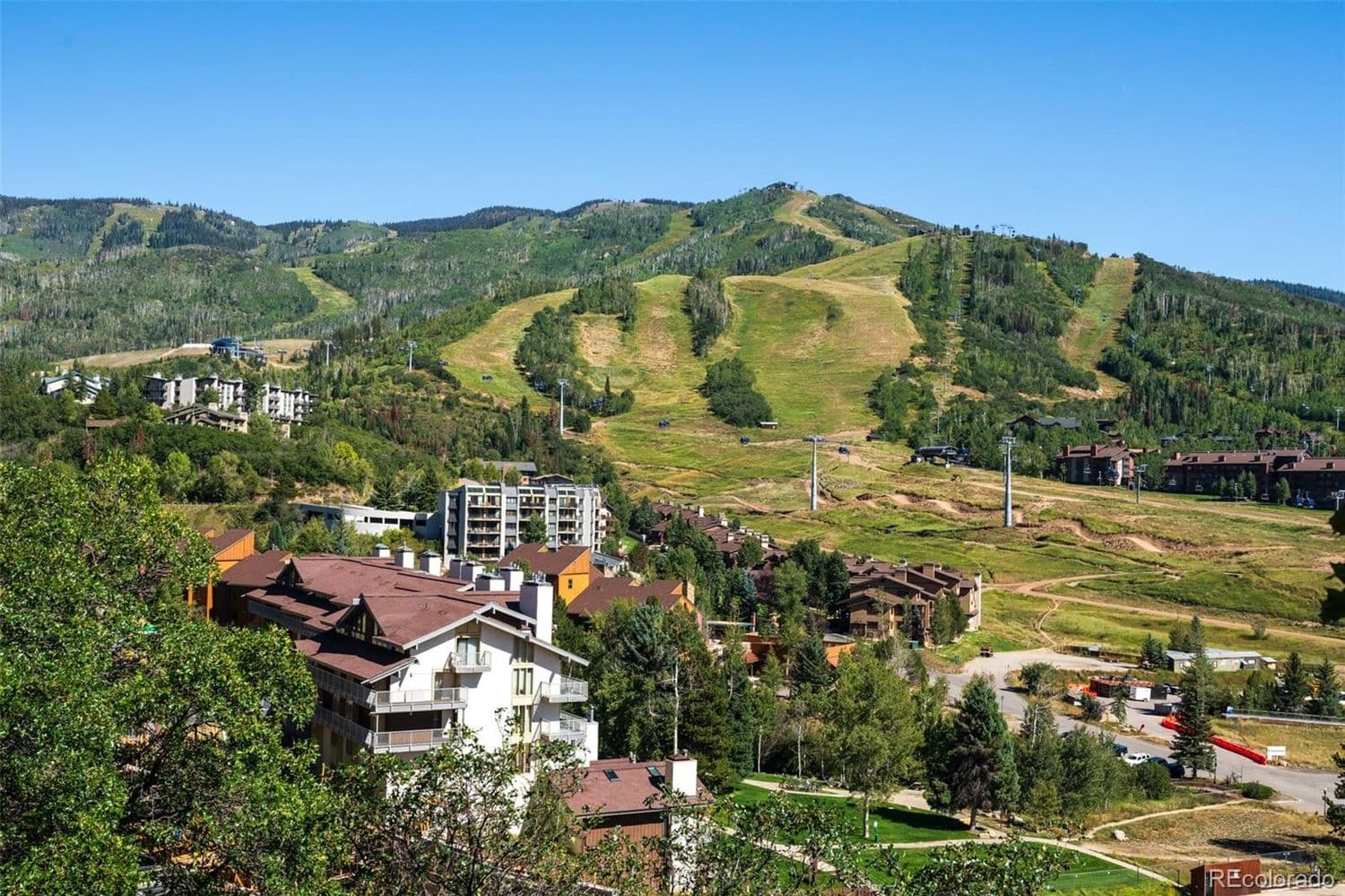 Mountain views from the property!
